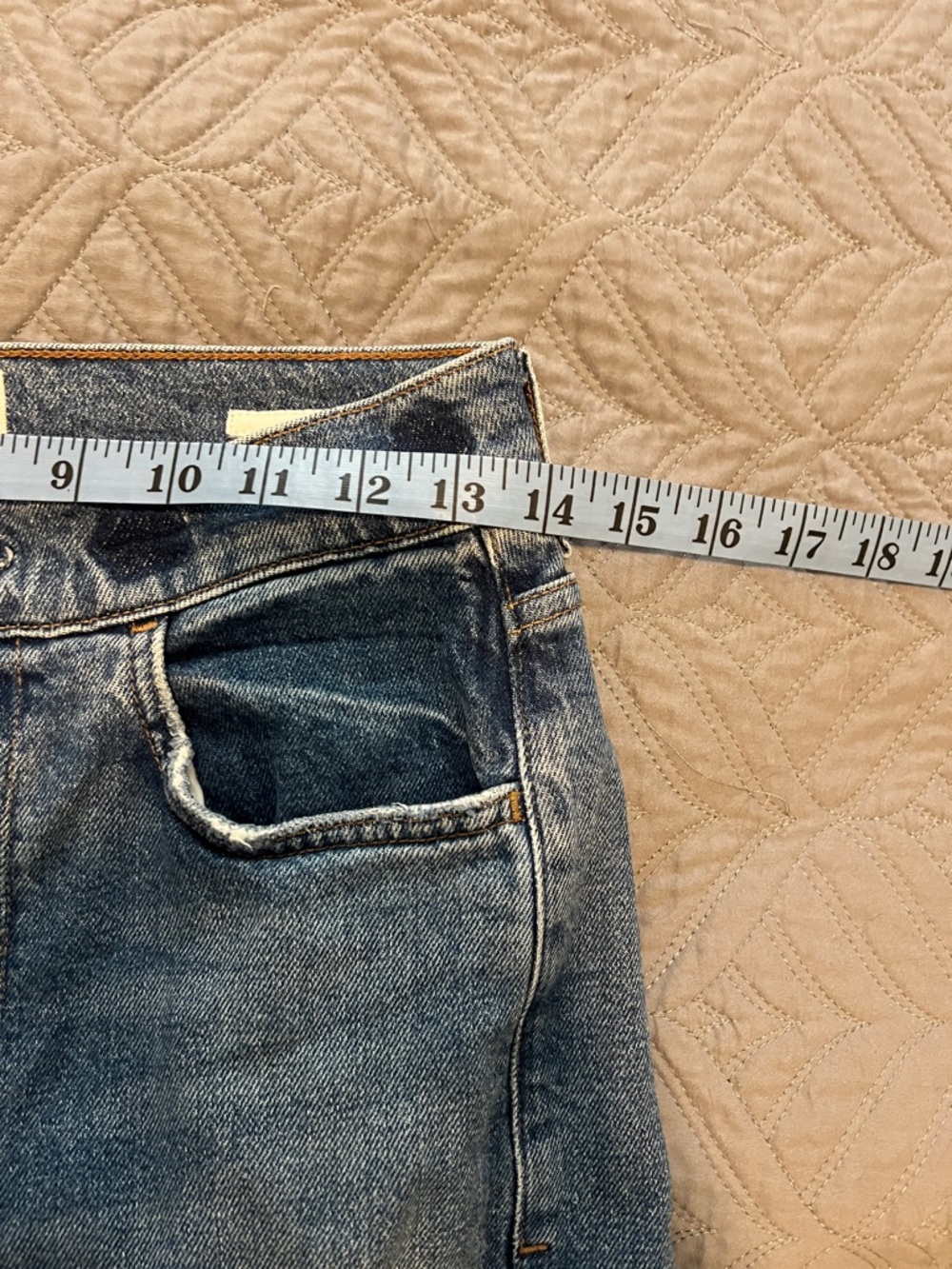 CITIZENS OF HUMANITY Blaine Straight Jeans Denim 25 - Picture 8 of 14